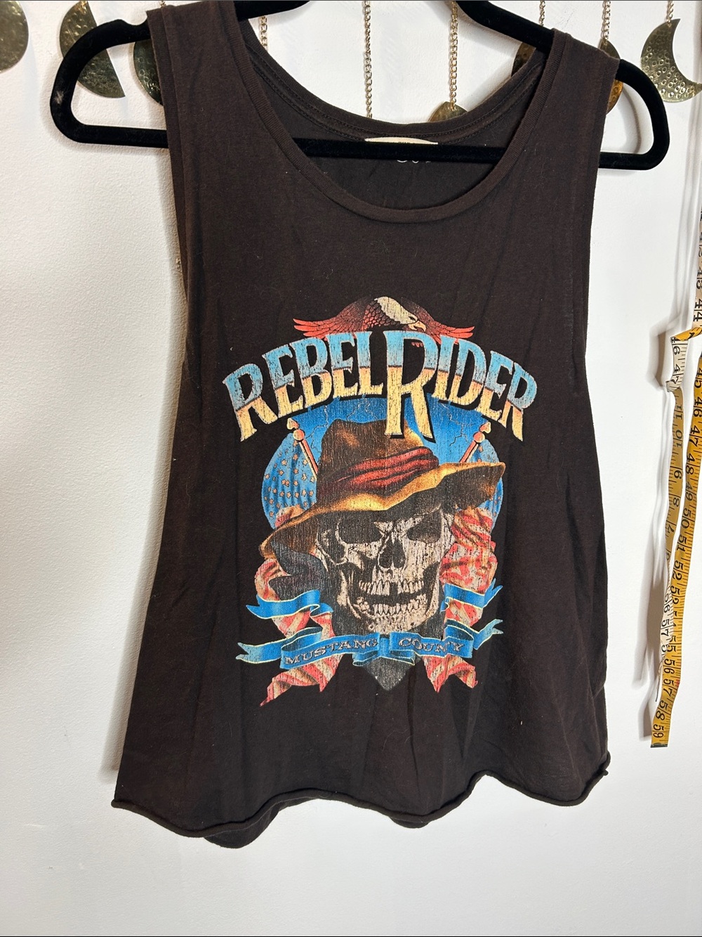 🌸Spell🌸 Rebel Rider Muscle Tank M - Picture 5 of 7